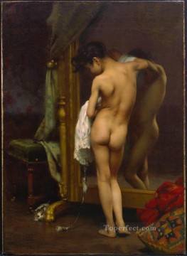 ポール・ピール Painting - ヴェネツィアの入浴者ヌード画家ポール・ピール